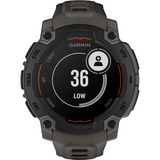 Garmin Instinct E, Smartwatch schwarz, 45 mm, Silikon-Armband