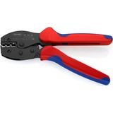 KNIPEX PreciForce Crimpzange 97 52 36 SB rot/blau, Crimpen 0,5 - 6,0mm²