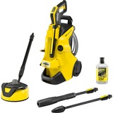 Kärcher Hochdruckreiniger K 4 Power Control Flex Home gelb/schwarz, mit Dreckfräser und Flächenreiniger T 5