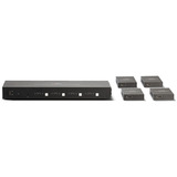 Lindy 4x4 HDMI Matrix Extender, HDMI Splitter schwarz, 70m, Cat.6, 18G 