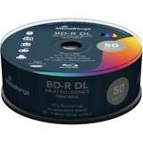 MediaRange  BD-R Dual Layer 50 GB, Blu-ray-Rohlinge 6-fach, 25 Stück