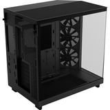 NZXT H6 Flow , Tower-Gehäuse schwarz, Tempered Glass