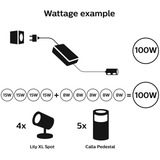 Philips Hue Hue Niedervolt-Netzteil Outdoor 100 Watt schwarz