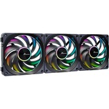 Seasonic MagFlow ARGB, Gehäuselüfter schwarz, 3-Fan Kit, 120 mm