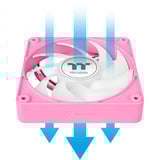 Thermaltake CT140 EX ARGB Sync PC Cooling Fan Pink, Gehäuselüfter pink, 3er-Pack, 140 mm