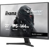 iiyama G-Master G2741HSU-B1 Black Hawk, Gaming-Monitor 68.6 cm (27 Zoll), schwarz (matt), FullHD, IPS, HDMI, DP, Free-Sync, USB-Hub, 144Hz Panel