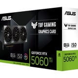 ASUS GeForce RTX 5060 Ti TUF GAMING 8GB, Grafikkarte DLSS 4, 3x DisplayPort, 1x HDMI 2.1