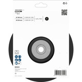 Bosch PRO Backing Pad, Stützteller für Fiberschleifscheiben 180mm, M14, Schleifteller weich, für Winkelschleifer mit Spannmutter