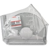 Bosch Professional Absaughaube mit Führungsschlitten, Ø 230mm, Staubsauger-Aufsatz schwarz, für Winkelschleifer