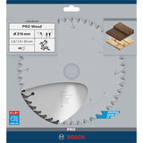 Bosch Professional PRO Wood Kreissägeblatt, Ø 216mm, 48Z Bohrung 30mm, für Kapp- & Gehrungssägen