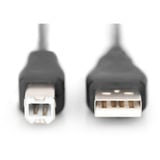 Digitus USB 2.0 Anschlusskabel USB-A (Stecker) > USB-B (Stecker) schwarz, 1,8 Meter