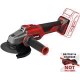EINHELL Professional Akku-Winkelschleifer AXXIO 18/115 Q, 18Volt rot/schwarz, ohne Akku und Ladegerät