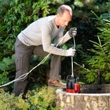 EINHELL Schmutzwasserpumpe GC-DP 7835, Tauch- / Druckpumpe rot/schwarz, 780 Watt