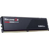 G.Skill DIMM 128 GB DDR5-6400 (2x 64 GB) Dual-Kit, Arbeitsspeicher schwarz, F5-6400J3644F64GX2-RS5K, Ripjaws S5, INTEL XMP