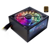 Inter-Tech Argus RGB-500W II, PC-Netzteil schwarz, 1x PCIe, 500 Watt