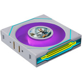 Lian Li UNI FAN SL-INF LCD FLEX 120 Wireless, Gehäuselüfter weiß, Reverse, 3er Pack mit Controller, 120 mm