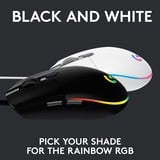 Logitech G203 LIGHTSYNC, Gaming-Maus schwarz