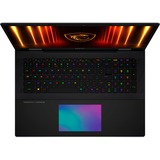 MSI Titan 18 HX AI A2XWJG-070, Gaming-Notebook schwarz/silber, Intel® Core™ Ultra 9 285HX, NVIDIA GeForce RTX 5090, 96 GB DDR5, 6 TB (2 TB SSD & 2 TB SSD & 2 TB SSD), Windows 11 Pro  64-Bit