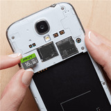 PNY Elite microSD 16 GB, Speicherkarte grau/grün, Class 10, UHS-I, SD-Adapter