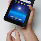 PNY Elite microSD 16 GB, Speicherkarte grau/grün, Class 10, UHS-I, SD-Adapter