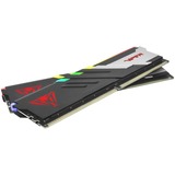 Patriot DIMM 32 GB DDR5-6400 (2x 16 GB) Dual-Kit, Arbeitsspeicher schwarz, PVVR532G640C32K, Viper Venom RGB, INTEL XMP