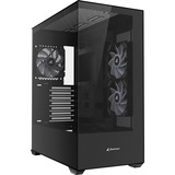 Sharkoon SK6 ARGB , Tower-Gehäuse schwarz, Tempered Glass x 2