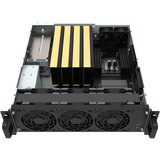 SilverStone RM31 Rackmount Server-Gehäuse, Rack, Server-Gehäuse schwarz, 3 Höheneinheiten