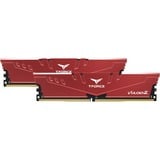 Team Group DIMM 16 GB DDR4-3200 (2x 8 GB) Dual-Kit, Arbeitsspeicher rot, TLZRD416G3200HC16FDC01, VULCAN Z, INTEL XMP