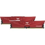 Team Group DIMM 16 GB DDR4-3200 (2x 8 GB) Dual-Kit, Arbeitsspeicher rot, TLZRD416G3200HC16FDC01, VULCAN Z, INTEL XMP