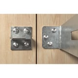 fischer Spanplattenschraube PowerFast 3,0x16 Halbrundkopf TX 200 Stück, mit Vollgewinde, Edelstahl A2