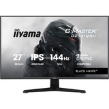 iiyama G-Master G2741QSU-B1 Black Hawk, Gaming-Monitor 68.6 cm (27 Zoll), schwarz (matt), QHD, IPS, HDMI, DP, G-Sync komp., USB-Hub, 144Hz Panel