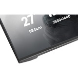 iiyama G-Master G2741QSU-B1 Black Hawk, Gaming-Monitor 68.6 cm (27 Zoll), schwarz (matt), QHD, IPS, HDMI, DP, G-Sync komp., USB-Hub, 144Hz Panel