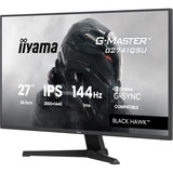 iiyama G-Master G2741QSU-B1 Black Hawk, Gaming-Monitor 68.6 cm (27 Zoll), schwarz (matt), QHD, IPS, HDMI, DP, G-Sync komp., USB-Hub, 144Hz Panel