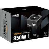 ASUS TUF-GAMING-850P, PC-Netzteil schwarz, 1x 12-Pin High Power GPU, 3x PCIe, Kabelmanagement, 850 Watt