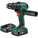 Bosch Heimwerken & Garten Akku-Bohrschrauber AdvancedDrill 18V-80 QuickSnap grün/schwarz, 2x Li-Ionen Akku 2,5Ah, POWER FOR ALL ALLIANCE