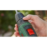 Bosch Heimwerken & Garten Akku-Schlagbohrschrauber EasyImpact 18V-40 + SystemBox grün/schwarz, Li-Ionen Akku 1,5Ah, POWER FOR ALL ALLIANCE