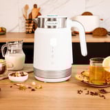 Cecotec ThermoSense 600 Touch White Electric Kettle, Wasserkocher weiß/edelstahl, 2.200 Watt, 1,7 Liter