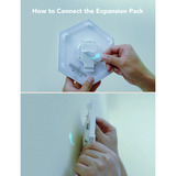 Govee Glide Hexa Lichtpaneele, LED-Leuchte 10er-Pack