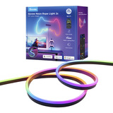 Govee Neon Strip Light, LED-Streifen schwarz, 4 Meter, schwarz