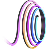 Govee Neon Strip Light, LED-Streifen schwarz, 4 Meter, schwarz