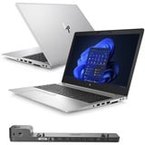 HP EliteBook 850 G6, Notebook silber, Intel® Core™ i7-8665U, Intel® UHD Graphics 620, 32 GB DDR4, 2 TB (2 TB SSD), Windows 11 Pro