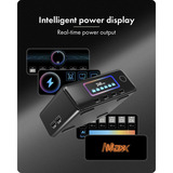 ICY BOX Diamond Charge 2401 GaN-Ladegerät mit LCD-TFT Display (IB-PS2401) schwarz, 240 W