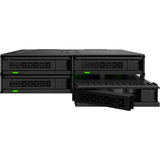 Icy Dock ExpressCage MB324V4P-B, Wechselrahmen schwarz