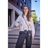 Intenso Handykette und Lade-/Datenkabel Cell Phone Charging Lanyard schwarz, 1,65 Meter, USB-C, PD3.0 / QC4.0, Nylon