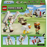 LEGO 21592 Minecraft Angriff des Hühnerreiters in der Wüste, Konstruktionsspielzeug 