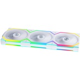 Lian Li UNI FAN SL120 Wireless Reverse 3er-Pack inkl. Controller, Gehäuselüfter weiß, 124.5 mm