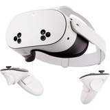 Meta Quest 3S 128 GB Generalüberholt, VR-Brille weiß/schwarz, All-in-One-Gamingsystem