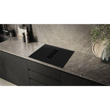 Siemens ED611BGA7, Autarkes Kochfeld schwarz, 60 cm, mit integriertem Dunstabzug