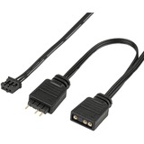 SilverStone SF120B-ARGB, Gehäuselüfter schwarz, 120 mm