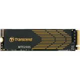 Transcend 250S 4 TB, SSD schwarz/gold, PCIe 4.0 x4, NVMe, M.2 2280